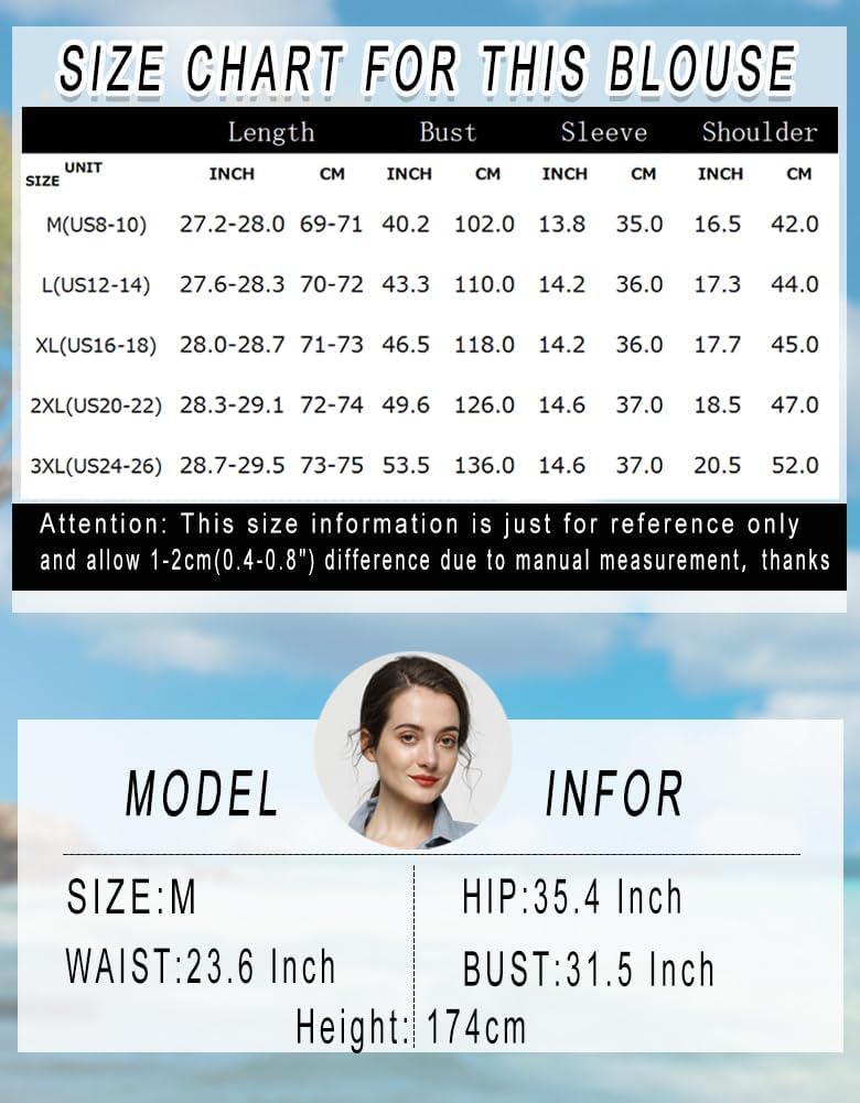 Minibee Women's 3/4 Sleeve Cotton Linen Jacquard Blouses Top T-Shirt (L, Gray) - Image 2